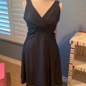 Etcetera denim poly dress